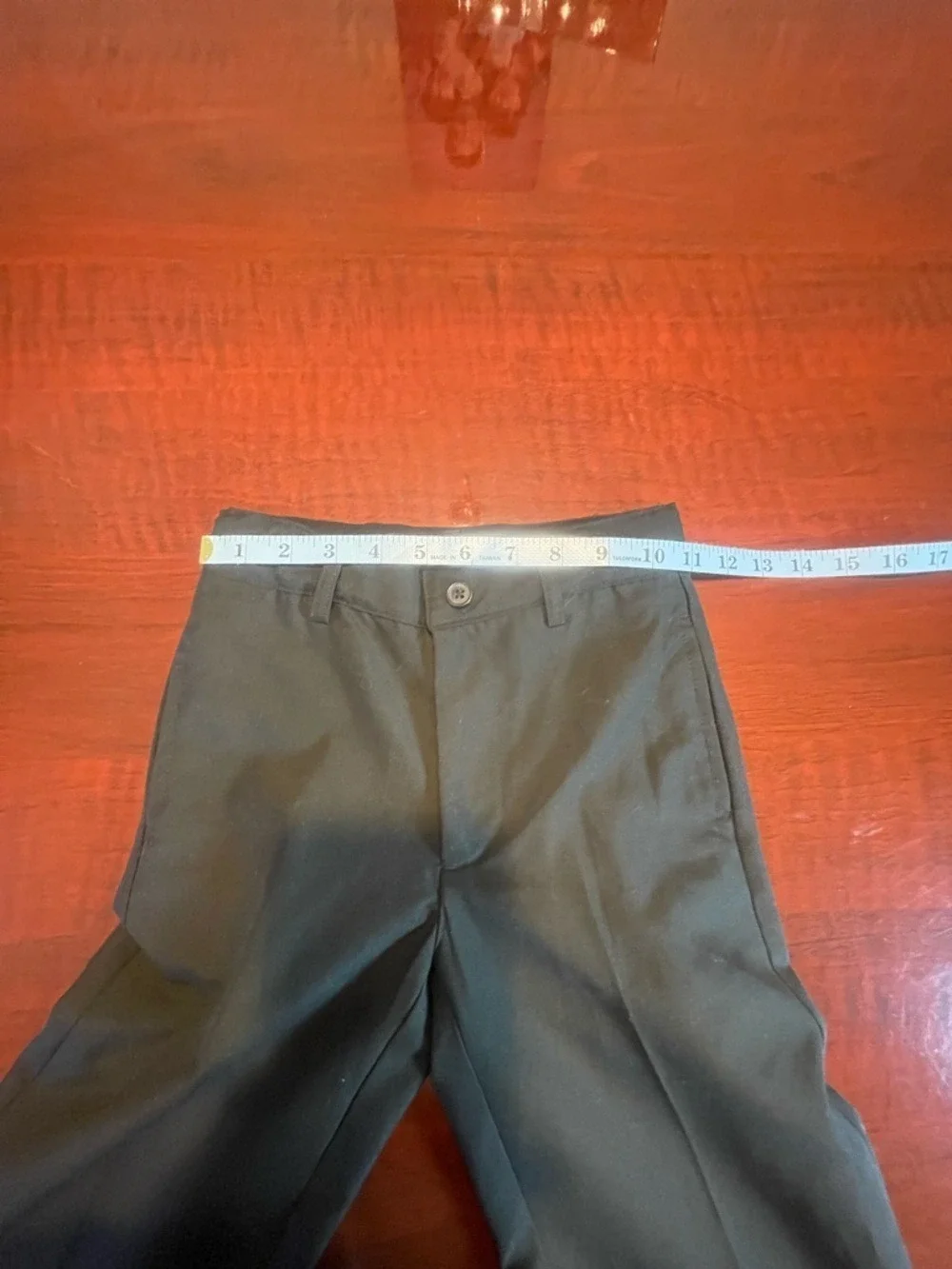 Cherokee Boys Size 6 Black Dress Pants Adjustable Waist Dark Academia School